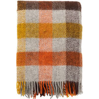 Gotland Plaid 130x200 cm Gul/Flerfarvet