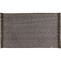 Morocco Bademåtte 50x80 cm Offwhite / Chocolate