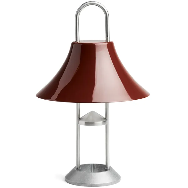 Mousqueton Portable Table Lamp Oyster White
