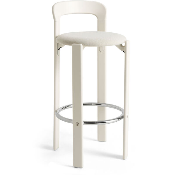 Rey Barstol Polstret 75 cm Cream White