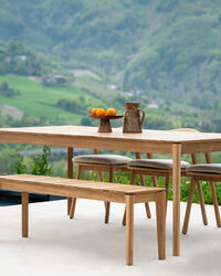 Bok Outdoor Bænk Teak 137 cm