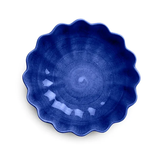 Oyster Skål 24 cm Blå