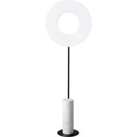 Iris Totem Golvlampa 50 cm Vit / Vit Marmor