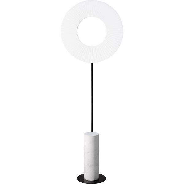 Iris Totem Golvlampa 50 cm Vit / Vit Marmor