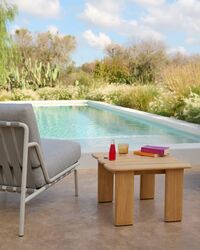 Assemble Sofabord Teak 55x55 cm