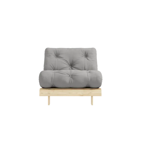 Roots 90 Loungestol Fyrretræ / Grey