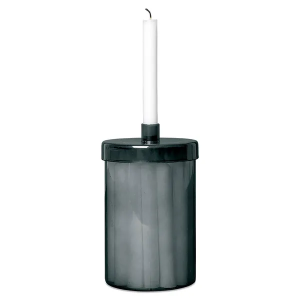 Countdown To Christmas Lysestage med Stearinlys Smoked Grey