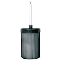 Countdown To Christmas Lysestage med Stearinlys Smoked Grey