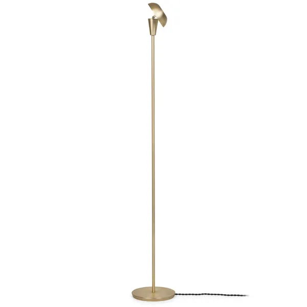 Tiny Gulvlampe 1242x12 cm Messingbelagt Jern