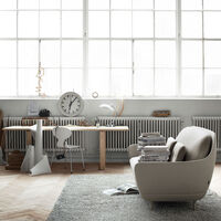 Kaiser Idell 6631-T Luxus Bordlampe Hvit