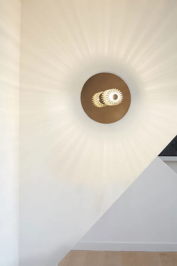 In The Sun 190 Wall Lamp Silver/Silver