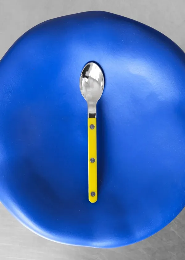 Bistrot Solid Espresso Spoon Yellow