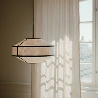 Kite Pendel Hvit / Sort Ø55 cm