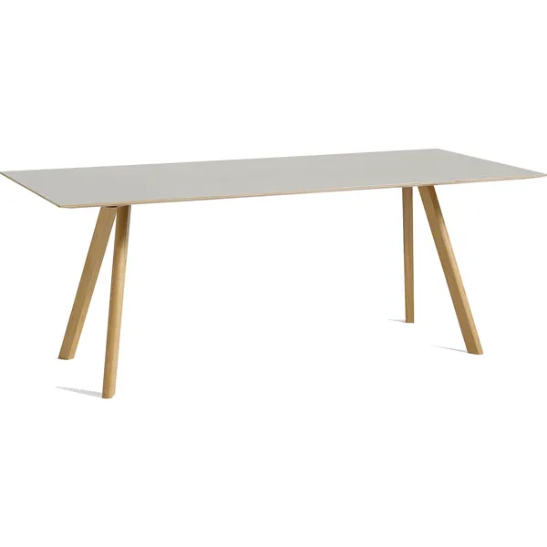 CPH 30 2.0 Pöytä 90x200 cm Vesipohjaisella Lakalla Käsitelty Tammi / Luonnonvalkoinen