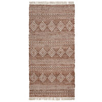 Ethnic Matto 90x200 cm Ruskea/Nature