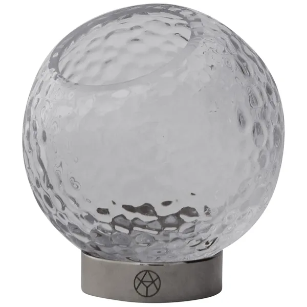 Globe Bubbles Lyslykte Ø10 cm Klar / Sølv