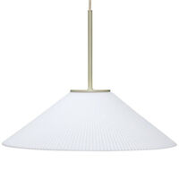 Solid Pendant Lamp Ø44 cm White/Sand