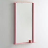 Pipeline Väggspegel 66x117.5 cm Rosa