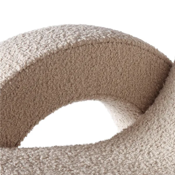 Arco Loungefåtölj Liten Bouclé Beige