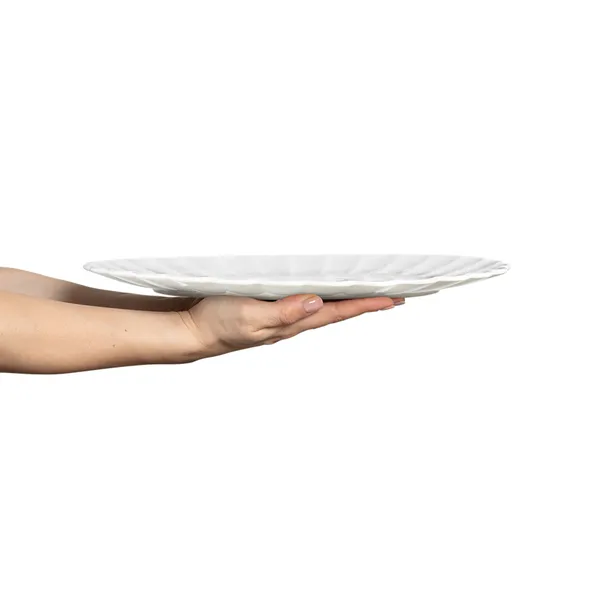 Oyster Fat 35x30 cm Vit