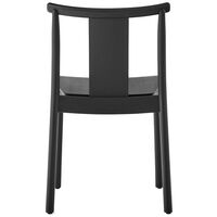 Merkur Spisestol Sort Eg