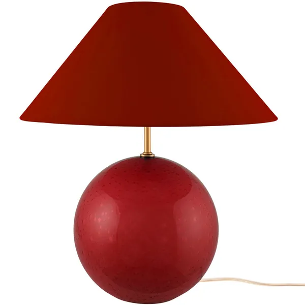 Iris 35 Bordlampe Vinrød