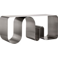 Curva Solid Bänk Silver
