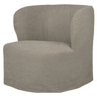 Stay Slipcover Fåtölj 85 cm Linen0024