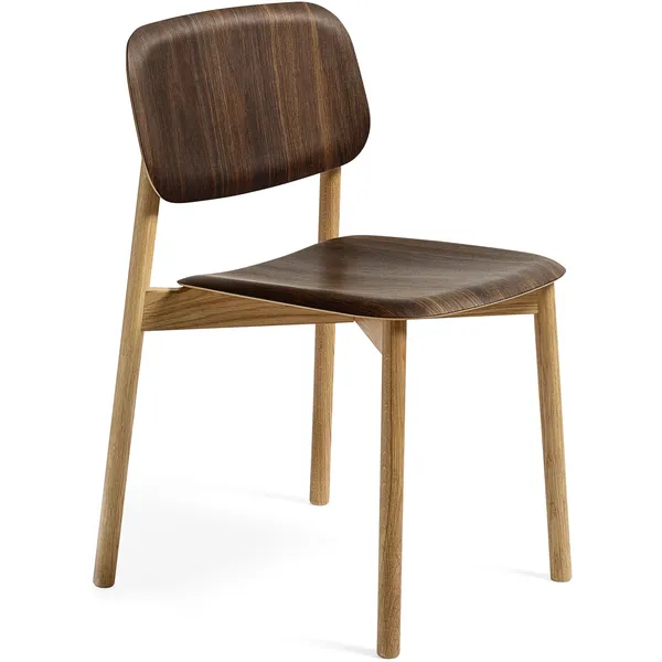 Soft Edge 60 Stol Rökt Ek