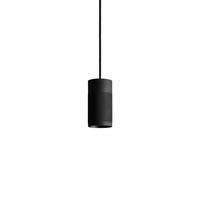 Patrone Pendel Liten Sortbrunert messing