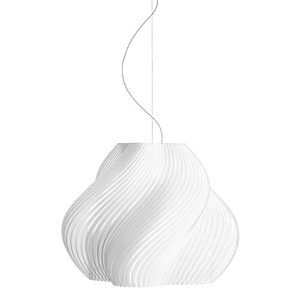 Soft Serve Pendel Mega Krom / Vanilje