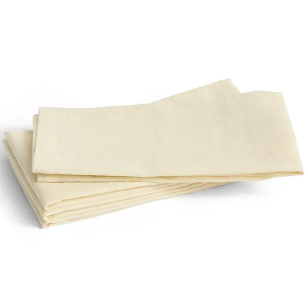 Tavolo Servetti / Tabletti 4 kpl:n pakkaus Soft Yellow