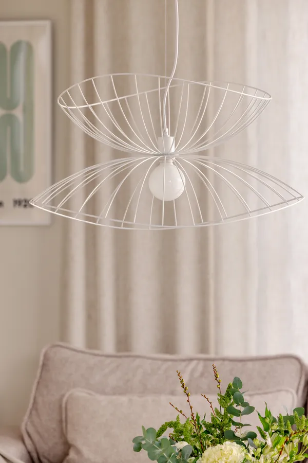 Ray 70 Pendel Hvid