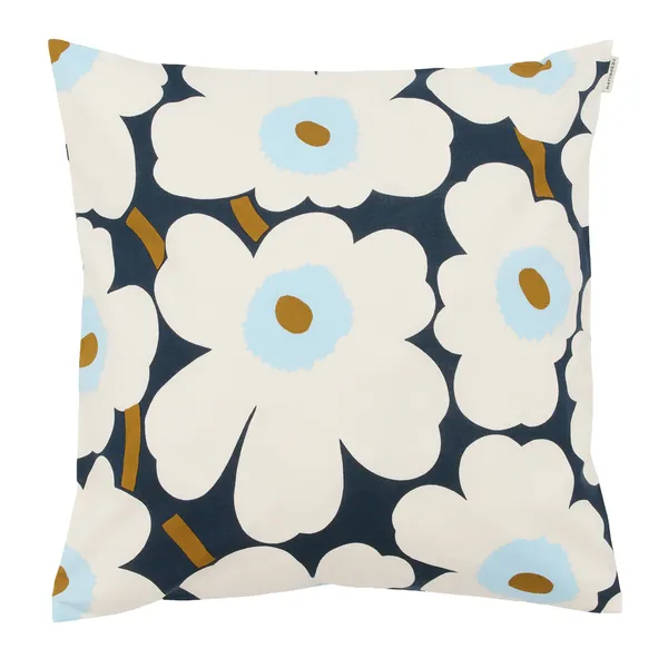 Pieni Unikko Putetrekk Hvit / Blueberry