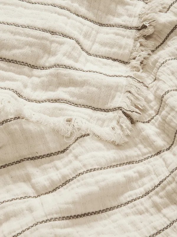 Aires Päiväpeite 240x250 cm Undyed