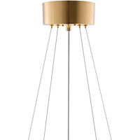 Hook Pendel Rosa / Børstet Messing