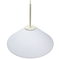 Solid Pendant Lamp Ø44 cm White/Sand