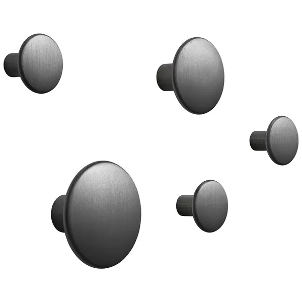 Dots Kroker Metall 5-pk Sort