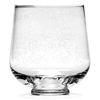 Midnight Flowers Glas 45 cl Transparent