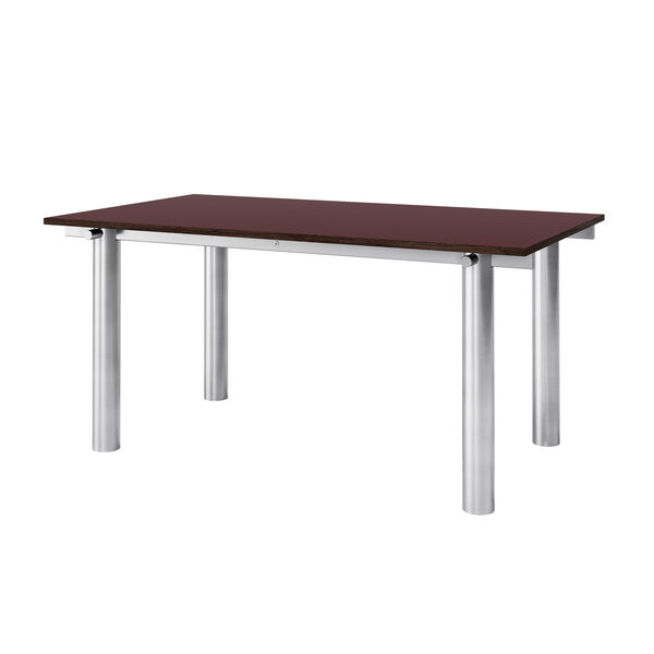 Atura Spisebord 160x90 cm Rustfrit Stål / Burgundy