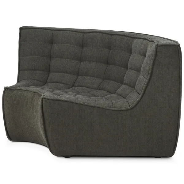 N701 Hjørnesofa Rundt Hjørne Eco / Moss