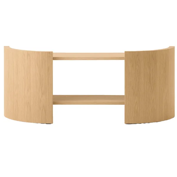Crescent Bokhylle Lakkert Eik 60 cm