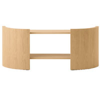 Crescent Bokhylle Lakkert Eik 60 cm