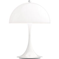 Panthella 250 Bordlampe Bærbar White Opal Acryl