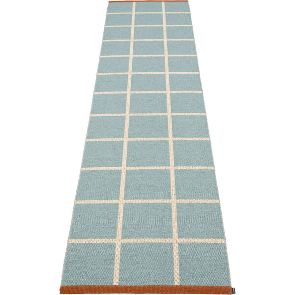 Criss Plastmatta Haze / Cream / Rust 70x300 cm