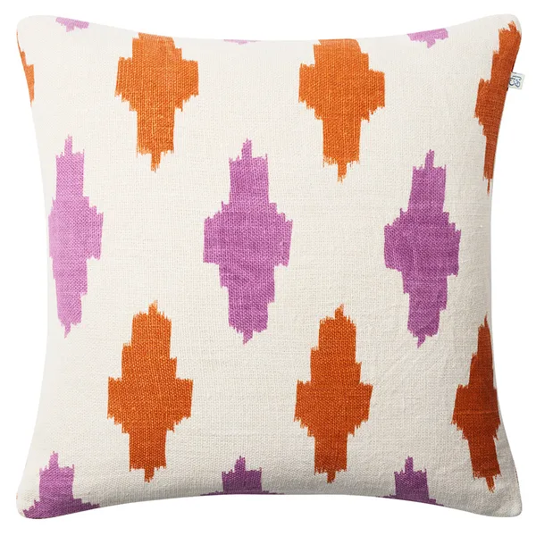 Ikat Agra Kuddfodral 50x50 cm Heaven Blue/Palace Blue