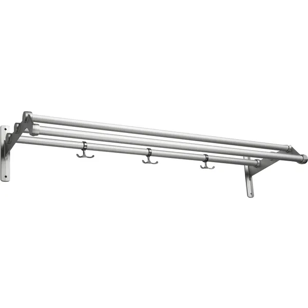 Nostalgi 291 Hattehylde 100 cm Aluminium / Aluminium