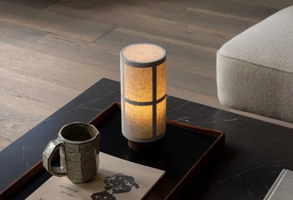 Hashira Bordlampe Portabel Raw