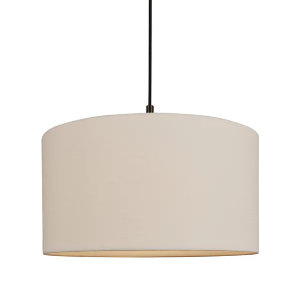 Soft Riippuvalaisin Ø44 cm Metallipronssinvärinen / Linen White