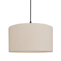 Soft Riippuvalaisin Ø44 cm Metallipronssinvärinen / Linen White